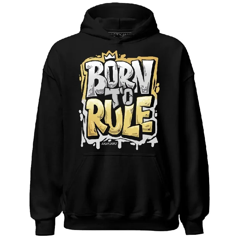 Urban-Inspired Unisex Fashion Trends Timeless Elegance Redefined Paris Cement Olympics 6s NastyJamz Hoodie Match Born To Rule