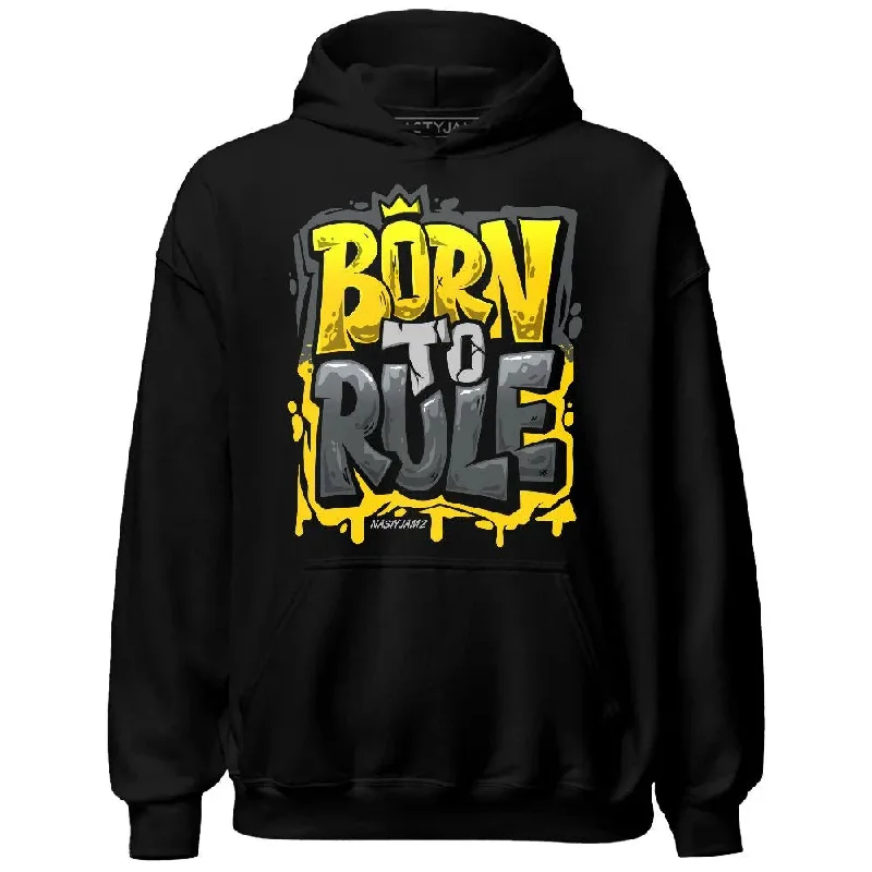 Fashion-Forward Unisex Apparel Day-To-Night Styles Thunder 4s NastyJamz Hoodie Match Born To Rule