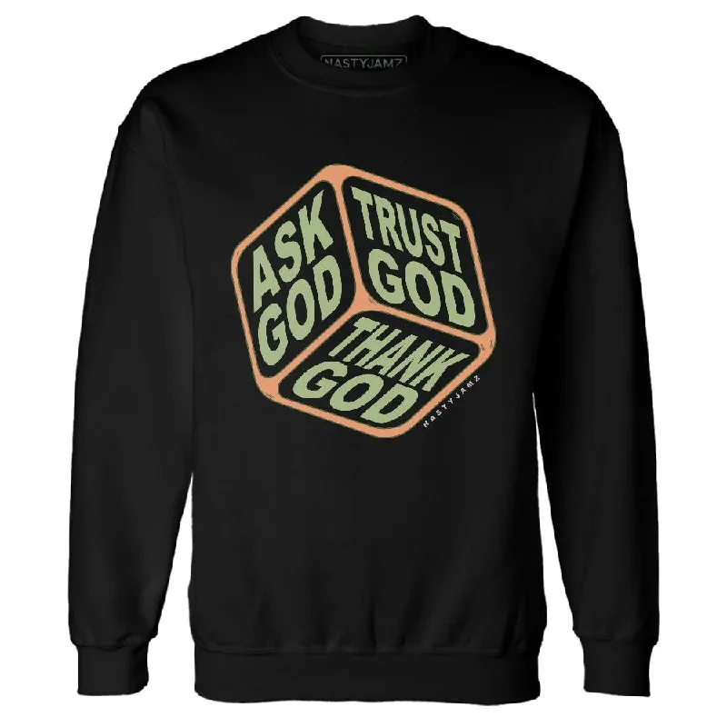 Oversized Unisex Apparel For Effortless Style Save Big VaporMax Alligator NastyJamz Sweatshirt Match Trust God