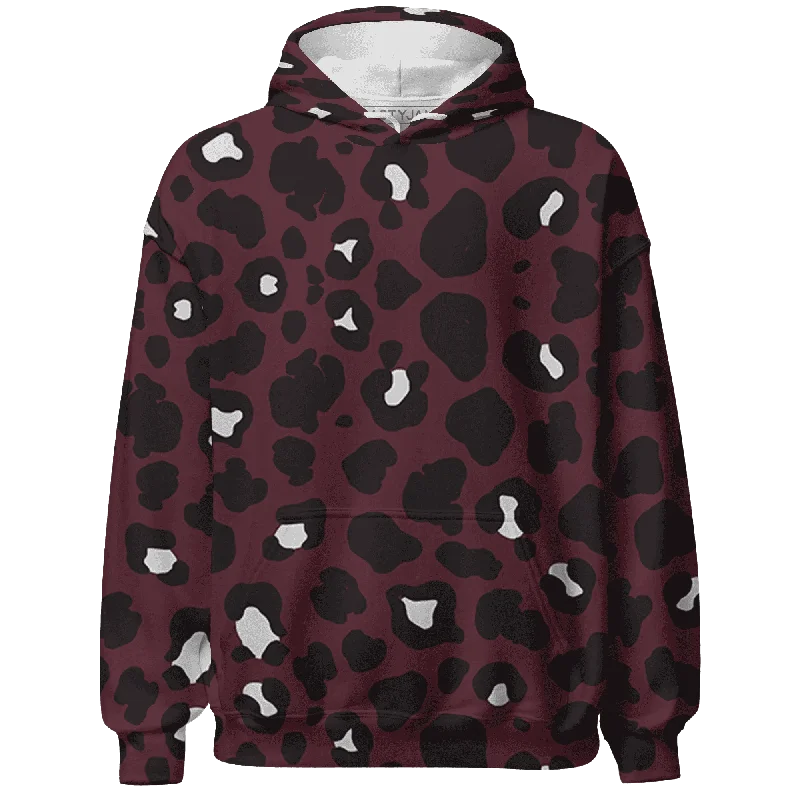 Unisex Casual Wear For All Seasons Trendy Pulse NastyJamz VaporMax Night Maron Burgundy Hoodie Match Leopard Pattern All-Over Print Unisex Casual Wear For All Seasons Trendy Pulse NastyJamz VaporMax Night Maron Burgundy Hoodie Match Leopard Pattern All-Over Print