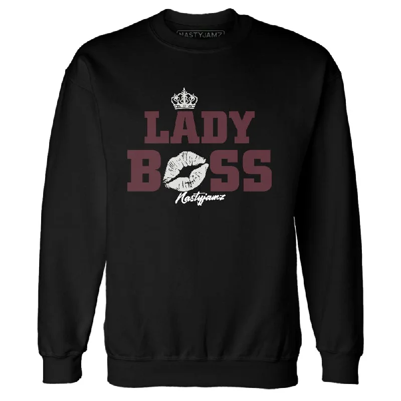Classic And Timeless Gender-Neutral Fashion Spring Fashion VaporMax Night Maron Burgundy NastyJamz Sweatshirt Match Lady Boss