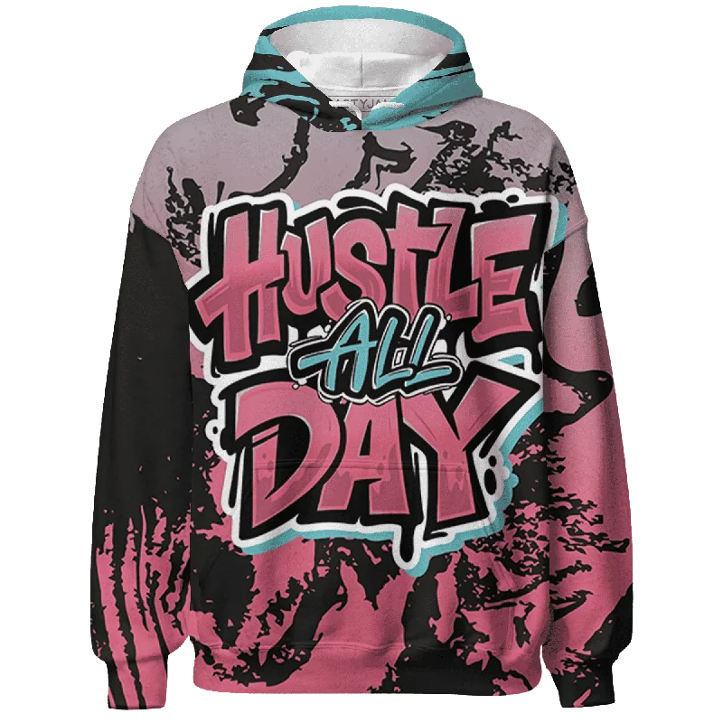 Sleek And Contemporary Gender-Free Outfits Stylish Savings NastyJamz VaporMax Plus South Beach Hoodie Match Hustle All Day All-Over Print