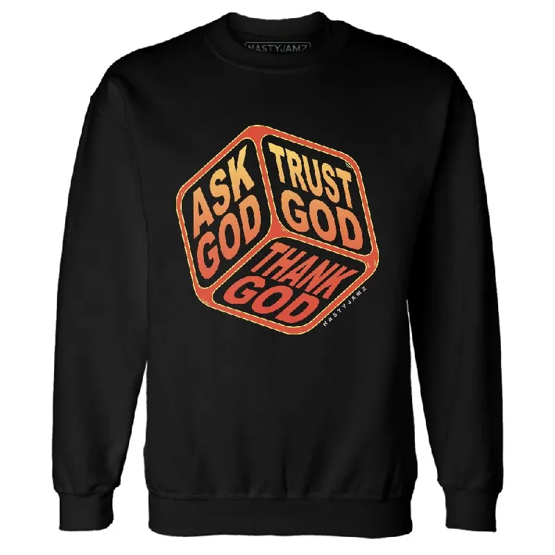 Trendy Unisex Fashionista Favorites VaporMax Sunset NastyJamz Sweatshirt Match Trust God