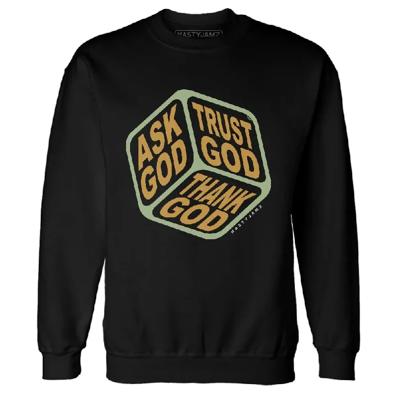 Elegant And Minimal Gender-Free Clothing Chic Style Discounts Wheat 13s NastyJamz Sweatshirt Match Trust God