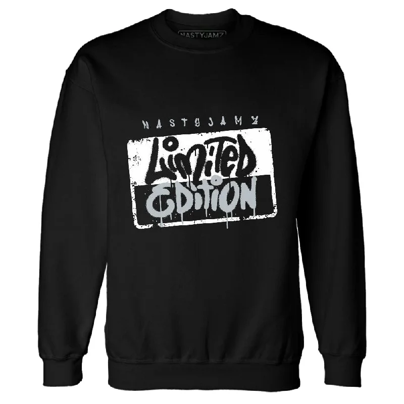 Relaxed-Fit Unisex Clothing Options Top Deals Wolf Grey 12s NastyJamz Sweatshirt Match Limited Edition Relaxed-Fit Unisex Clothing Options Top Deals Wolf Grey 12s NastyJamz Sweatshirt Match Limited Edition